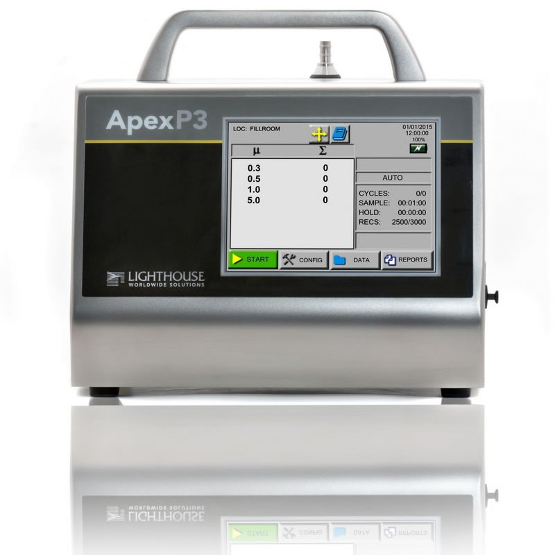 美國Lighthouse便攜式粒子計數檢測器Apex P3