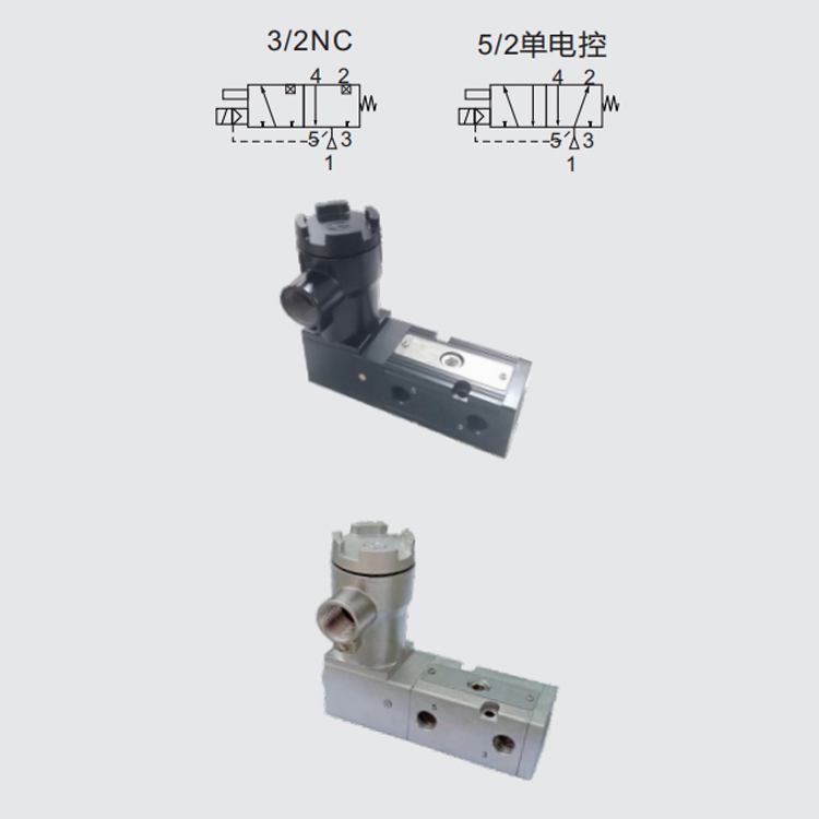 MORC先導式氣動通用型電磁閥MC50-XXA